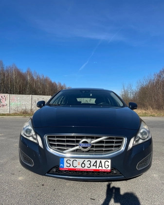 Volvo V60 cena 31900 przebieg: 205000, rok produkcji 2010 z Częstochowa małe 497